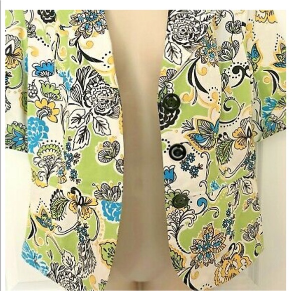 R-Q-T Paisley Blazer Small - Picture 4 of 8